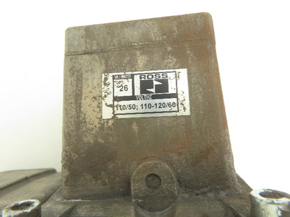 Ross Controls 3573A5141 Pneumatic Double Valve E-P Monitor 120V Solenoid 3/4"NPT