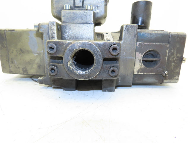 Ross Controls 3573A4141 Pneumatic Double Valve E-P Monitor 120V Solenoid 3/4"NPT