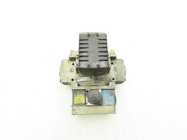 Ross Controls 3573A4141 Pneumatic Double Valve E-P Monitor 120V Solenoid 3/4"NPT