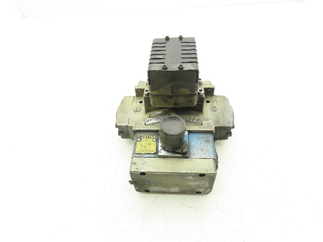 Ross Controls 3573A4141 Pneumatic Double Valve E-P Monitor 120V Solenoid 3/4"NPT