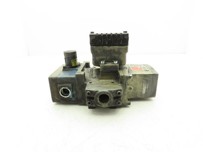 Ross Controls 3573A4141 Pneumatic Double Valve E-P Monitor 120V Solenoid 3/4"NPT