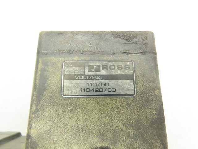 Ross Controls 3573A4141 Pneumatic Double Valve E-P Monitor 120V Solenoid 3/4"NPT