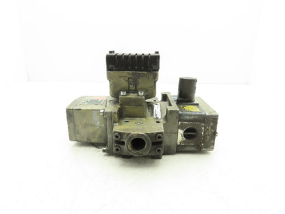 Ross Controls 3573A4141 Pneumatic Double Valve E-P Monitor 120V Solenoid 3/4"NPT