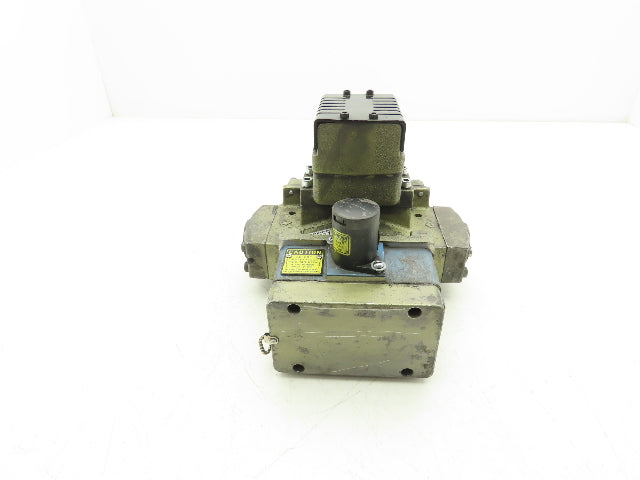 Ross Controls 3573A4201 Pneumatic Double Valve E-P Monitor 120V Solenoid 1/2"NPT