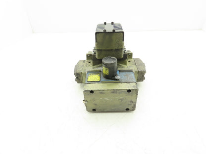 Ross Controls 3573A4201 Pneumatic Double Valve E-P Monitor 120V Solenoid 1/2"NPT