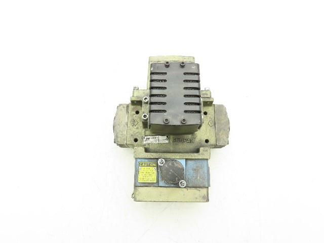 Ross Controls 3573A4201 Pneumatic Double Valve E-P Monitor 120V Solenoid 1/2"NPT