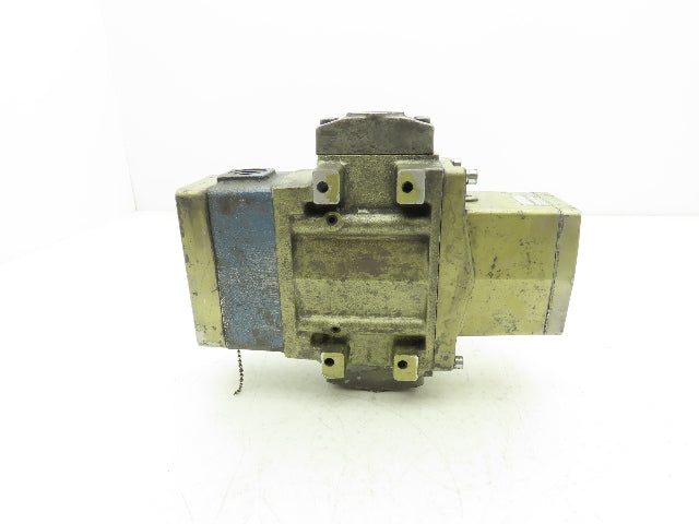 Ross Controls 3573A4980 Pneumatic Double Valve 24VDC Solenoid 1/2"NPT
