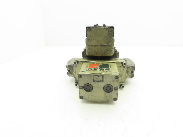Ross Controls 3573A4980 Pneumatic Double Valve 24VDC Solenoid 1/2"NPT
