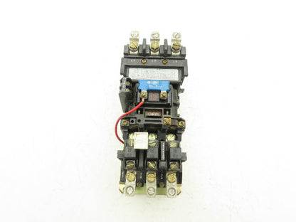 Allen Bradley 509-C0D Size 2 Motor Starter Contactor 600V 120V Coil w/Overload
