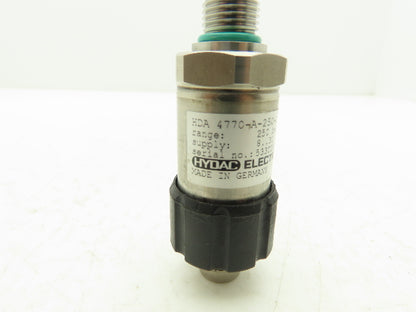 Hydac HDA 4770-A-250-211 Hydraulic Relative Pressure Transducer 2.5-2000 Bar