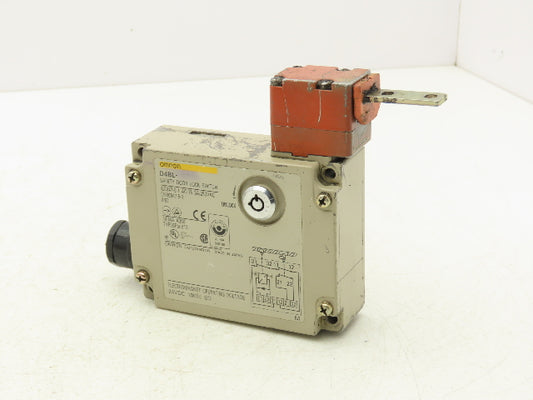 Omron D4BL-2DRA Solenoid Interlock Safety Door Switch Electromagnetic 24VDC