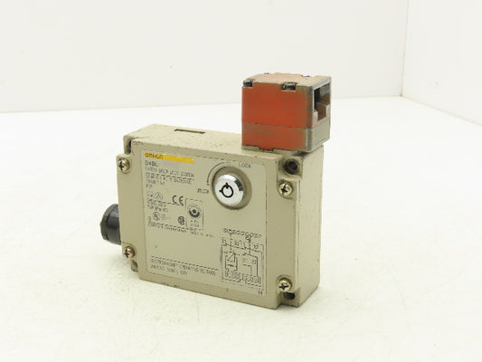 Omron D4BL-2DRA Solenoid Interlock Safety Door Switch Electromagnetic 24VDC