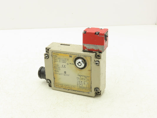 Omron D4BL-2DRG Solenoid Interlock Safety Door Switch Electromagnetic 24VDC