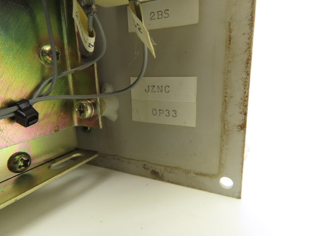 Yasnac JZNC OP33 Operator Interface with Keyboard and CRT Monitor Panel