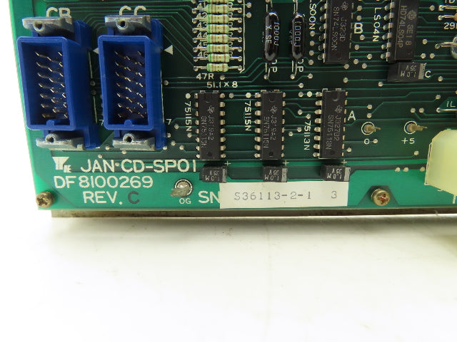 Yasnac JZNC OP33 Operator Interface with Keyboard and CRT Monitor Panel
