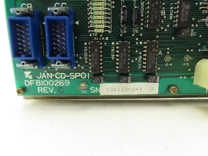 Yasnac JZNC OP33 Operator Interface with Keyboard and CRT Monitor Panel