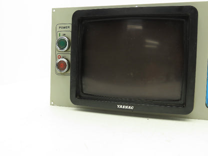 Yasnac JZNC OP33 Operator Interface with Keyboard and CRT Monitor Panel