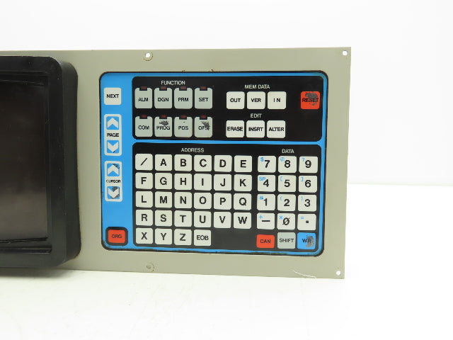 Yasnac JZNC OP33 Operator Interface with Keyboard and CRT Monitor Panel