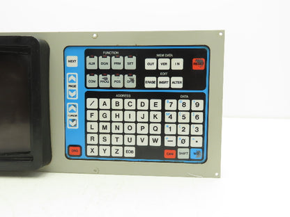 Yasnac JZNC OP33 Operator Interface with Keyboard and CRT Monitor Panel