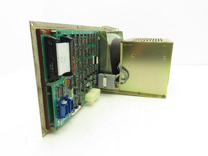 Yasnac JZNC OP33 Operator Interface with Keyboard and CRT Monitor Panel
