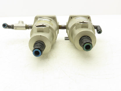 SMC AMG250-02BD-R Micro Mist Separator Drain Catch Assembly 1/4" NPT 145 psi