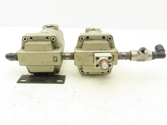 SMC AMG250-02BD-R Micro Mist Separator Drain Catch Assembly 1/4" NPT 145 psi