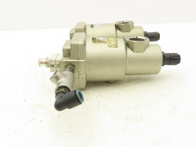 SMC AMG250-02BD-R Micro Mist Separator Drain Catch Assembly 1/4" NPT 145 psi