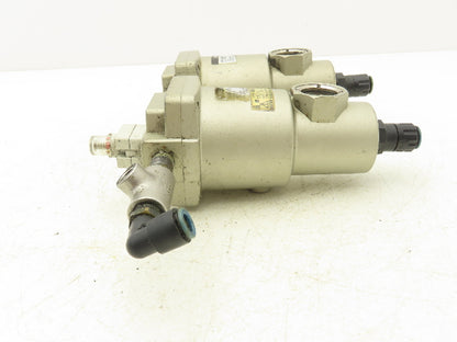 SMC AMG250-02BD-R Micro Mist Separator Drain Catch Assembly 1/4" NPT 145 psi