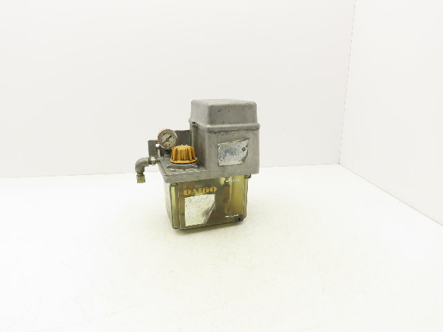 Daido Metal MRJ010211D-K0005 Lubricator Oil Pump 0.1 L/min 2-Liter Tank 100/110V