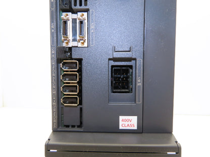 Mitsubishi MDS-EH-V2-80W 2-Axis Servo Drive 7kW 648VAC In 323VAC 3PH 21A Out