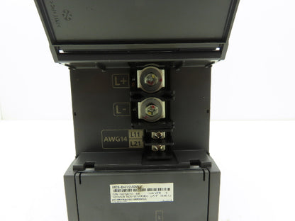 Mitsubishi MDS-EH-V2-80W 2-Axis Servo Drive 7kW 648VAC In 323VAC 3PH 21A Out