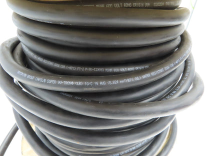 Carol Super VU-Tron 18-10 SOOW Power Cable Cord 18 AWG 10C 600V 135' Ft 10 Cond