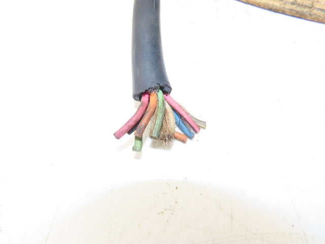 Carol Super VU-Tron 18-10 SOOW Power Cable Cord 18 AWG 10C 600V 135' Ft 10 Cond