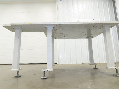 Machine Base 1-1/4" Steel Top Welding Table Work Bench 71x36" Top 31-3/4" H