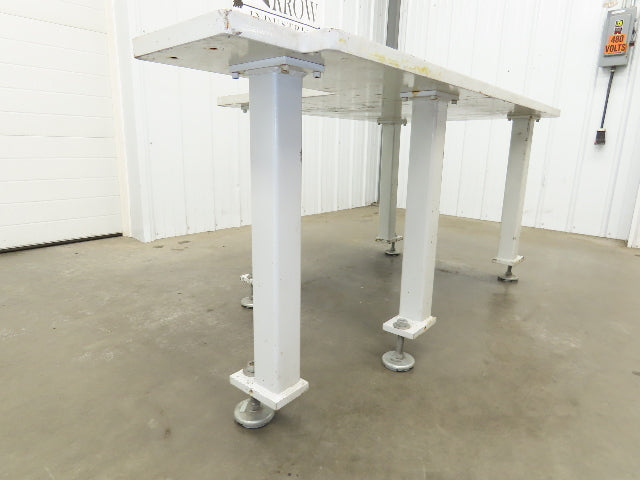Machine Base 1-1/4" Steel Top Welding Table Work Bench 71x36" Top 31-3/4" H