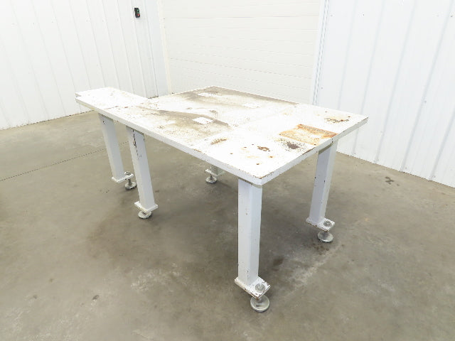 Machine Base 1-1/4" Steel Top Welding Table Work Bench 71x36" Top 31-3/4" H
