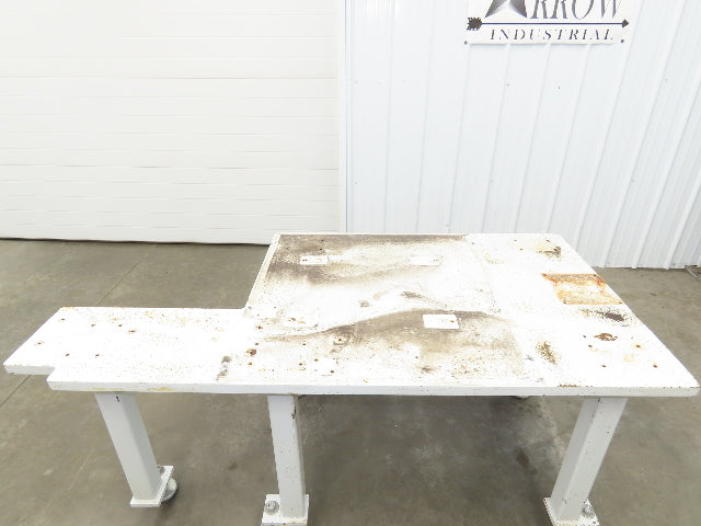 Machine Base 1-1/4" Steel Top Welding Table Work Bench 71x36" Top 31-3/4" H