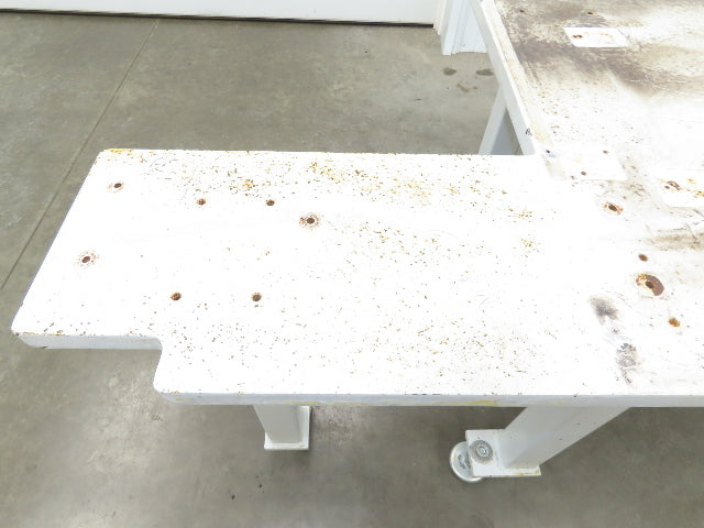 Machine Base 1-1/4" Steel Top Welding Table Work Bench 71x36" Top 31-3/4" H