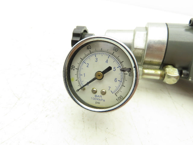 Numatics 554RS100J000000 Pneumatic Pressure Regulator Valve 10-130psi