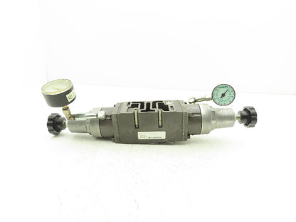 Numatics 554RD100J000000 Pneumatic Dual Pressure Regulator Valve 10-130psi