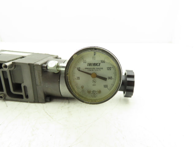 Numatics 554RD100J000000 Pneumatic Dual Pressure Regulator Valve 10-130psi