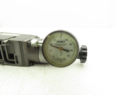 Numatics 554RD100J000000 Pneumatic Dual Pressure Regulator Valve 10-130psi