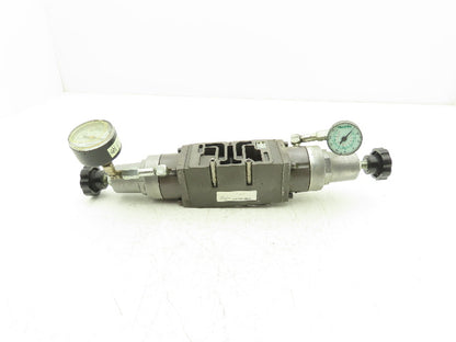 Numatics 554RD100J000000 Pneumatic Dual Pressure Regulator Valve 10-130psi