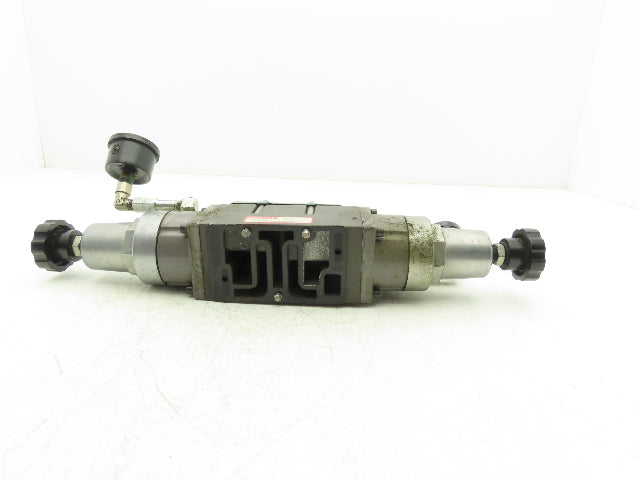 Numatics 554RE100O000000 Pneumatic Dual Pressure Regulator Valve 10-130psi