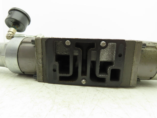 Numatics 554RE100O000000 Pneumatic Dual Pressure Regulator Valve 10-130psi