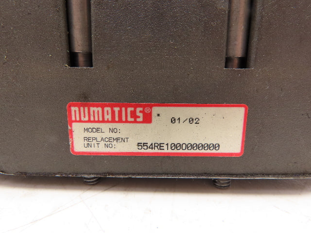 Numatics 554RE100O000000 Pneumatic Dual Pressure Regulator Valve 10-130psi