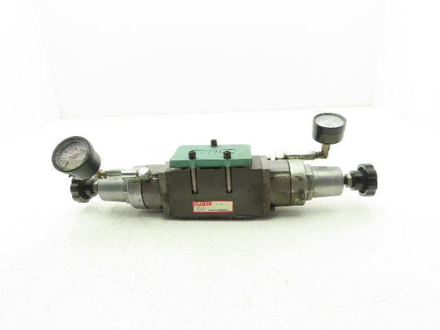 Numatics 554RE100O000000 Pneumatic Dual Pressure Regulator Valve 10-130psi