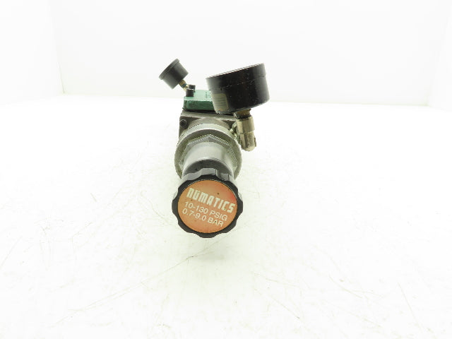 Numatics 554RE100O000000 Pneumatic Dual Pressure Regulator Valve 10-130psi