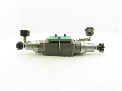 Numatics 554RE100O000000 Pneumatic Dual Pressure Regulator Valve 10-130psi