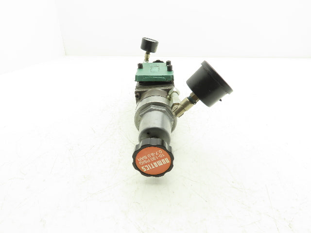 Numatics 554RE100O000000 Pneumatic Dual Pressure Regulator Valve 10-130psi